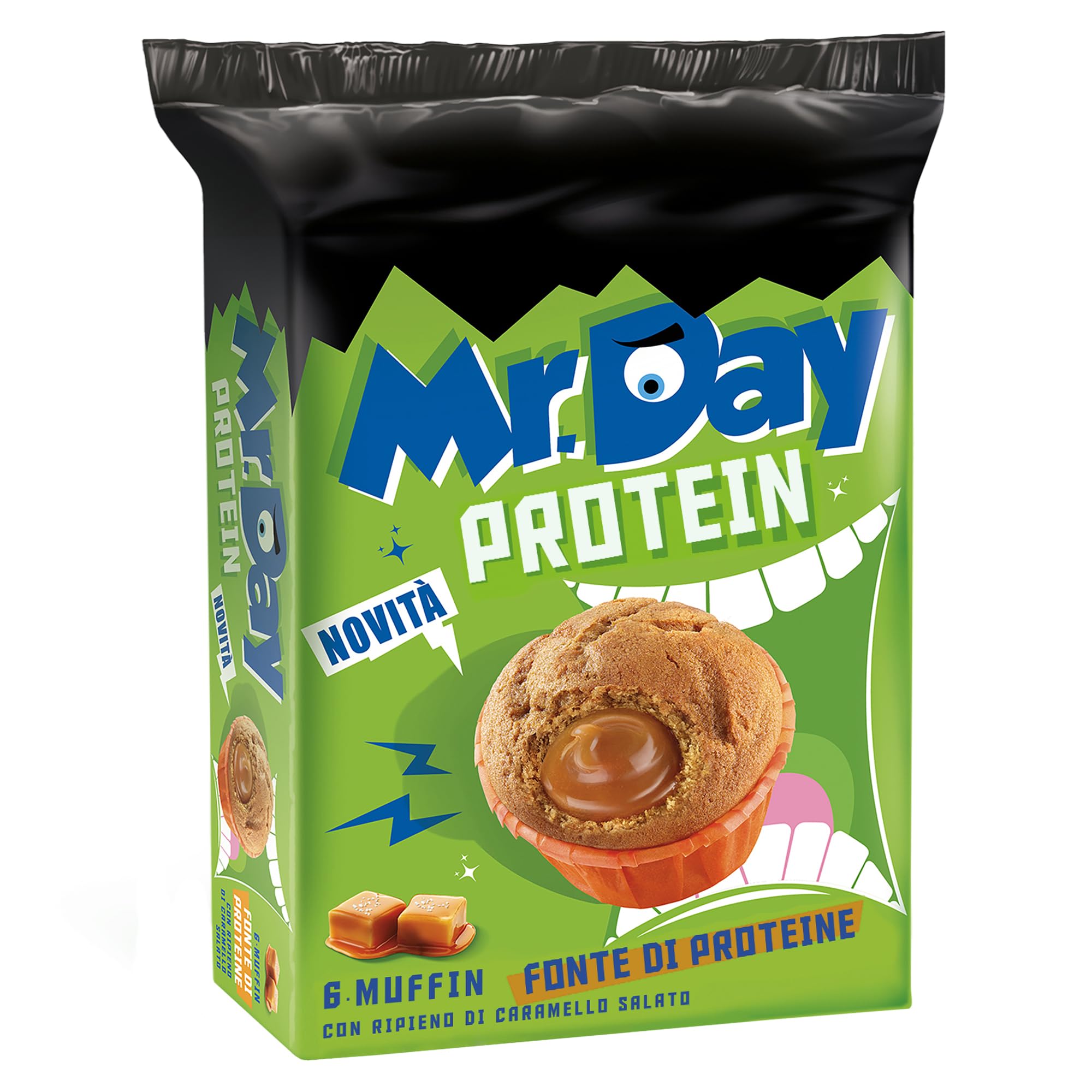 mr-day-muffin-proteico-caramello-salato-6pz-252g image 1