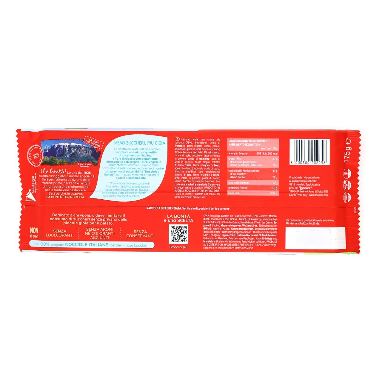 loacker-napolitaner-meno-zuccheri-wafer-175-g image 6