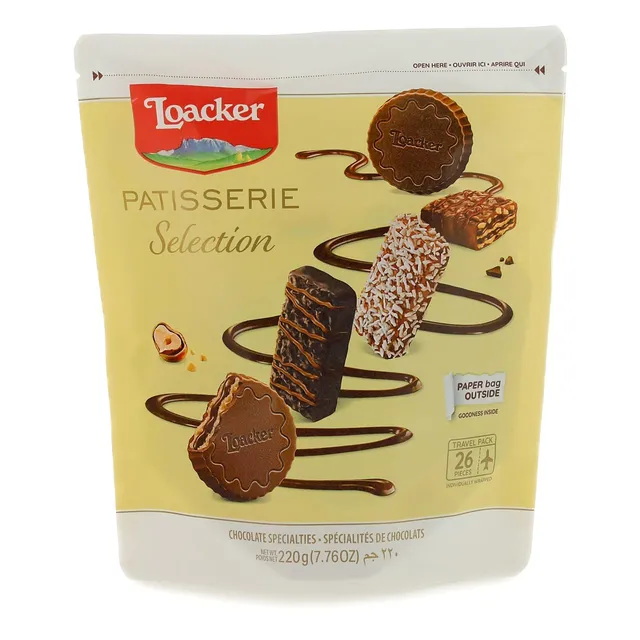 loacker-patisserie-selection-travel-pack-26pz-220g image 1