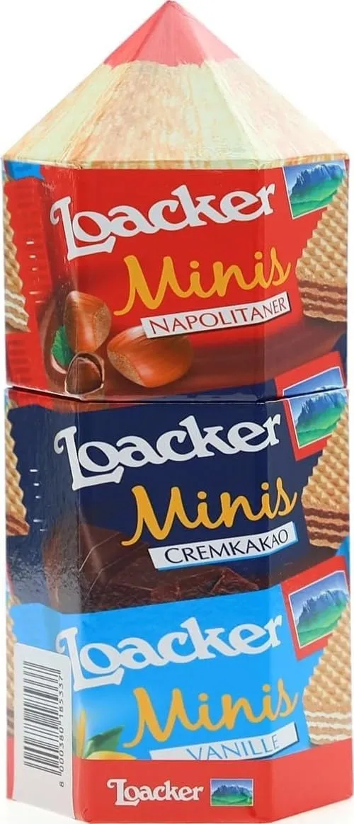 loacker-matita-xl-regalo-10-minis-100-g image 1