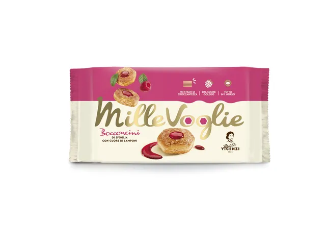 matilde-vicenzi-bocconcini-di-sfoglia-al-lampone-90g image 1