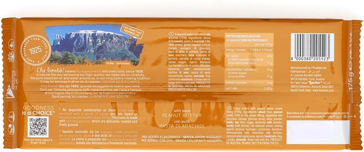 loacker-classic-peanut-butter-wafer-al-burro-di-arachidi-175g image 8