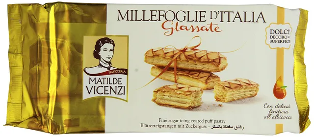 matilde-vicenzi-millefoglie-d-italia-glassate-albicocca-125g image 1