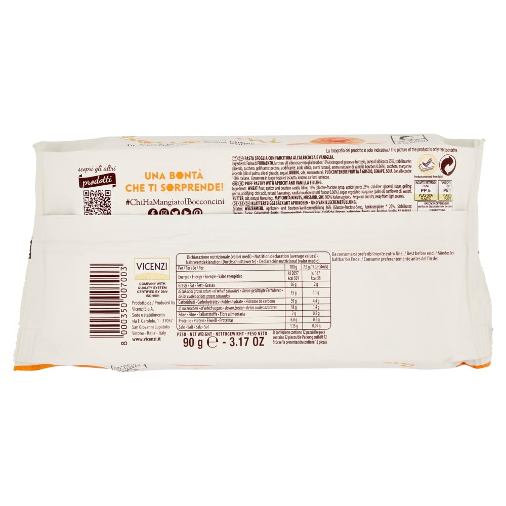 matilde-vicenzi-bocconcini-pasta-sfoglia-albicocca-vaniglia-10x90g-900g image 2