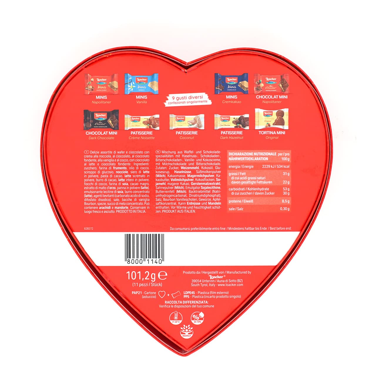 loacker-best-of-moments-with-love-edizione-2026-mix-wafer-e-cioccolato-101g image 4