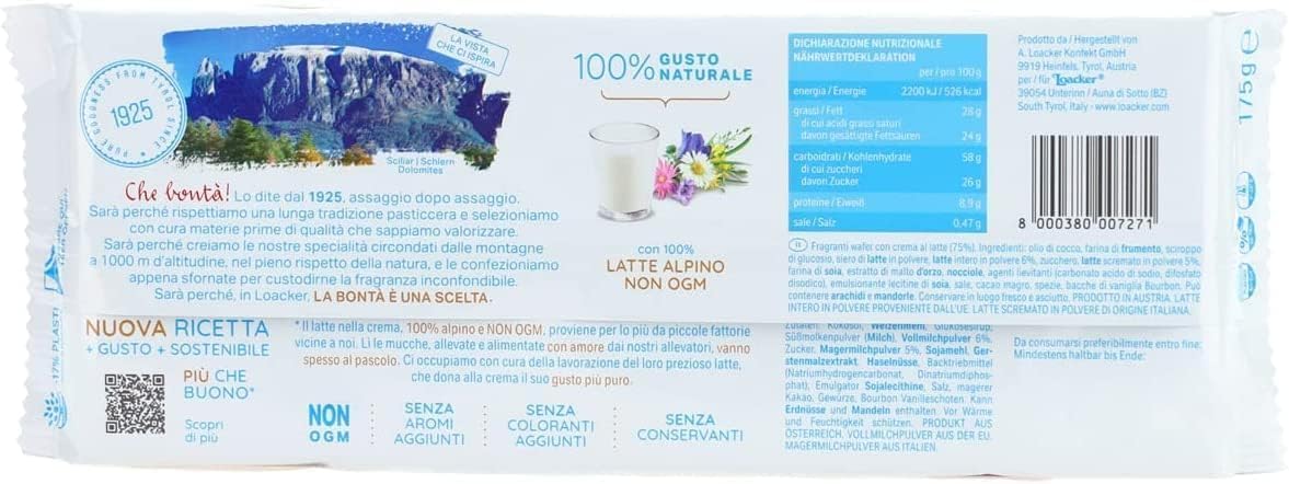 loacker-classic-milk-wafer-con-crema-al-latte-formato-famiglia-18-x-175g-3150g image 6