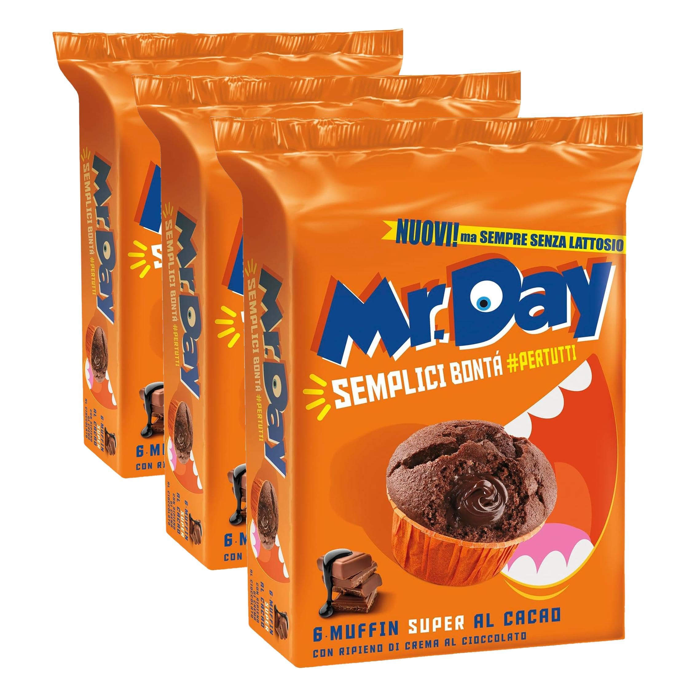 mr-day-muffin-super-cacao-con-ripieno-cioccolato-6x50-g image 3