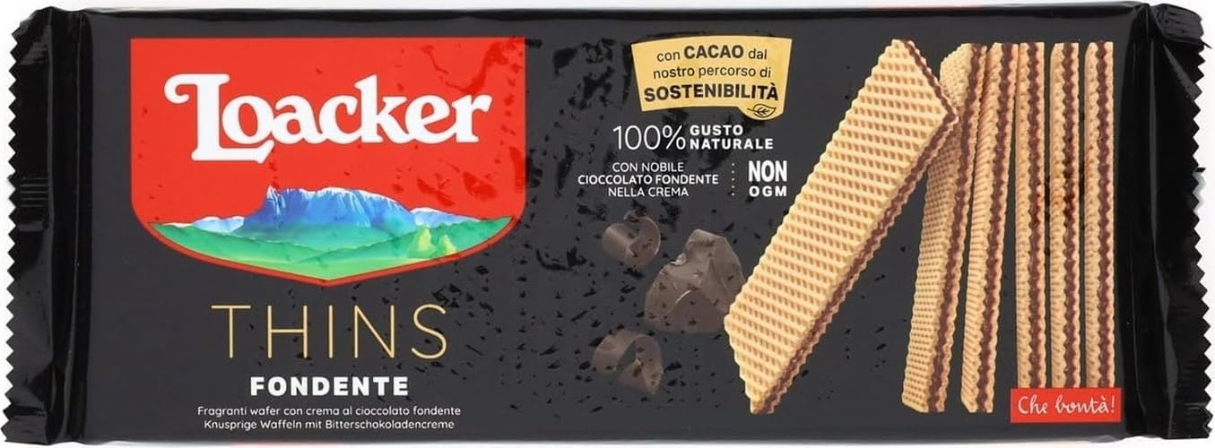 loacker-wafer-thins-fondente-150g image 1