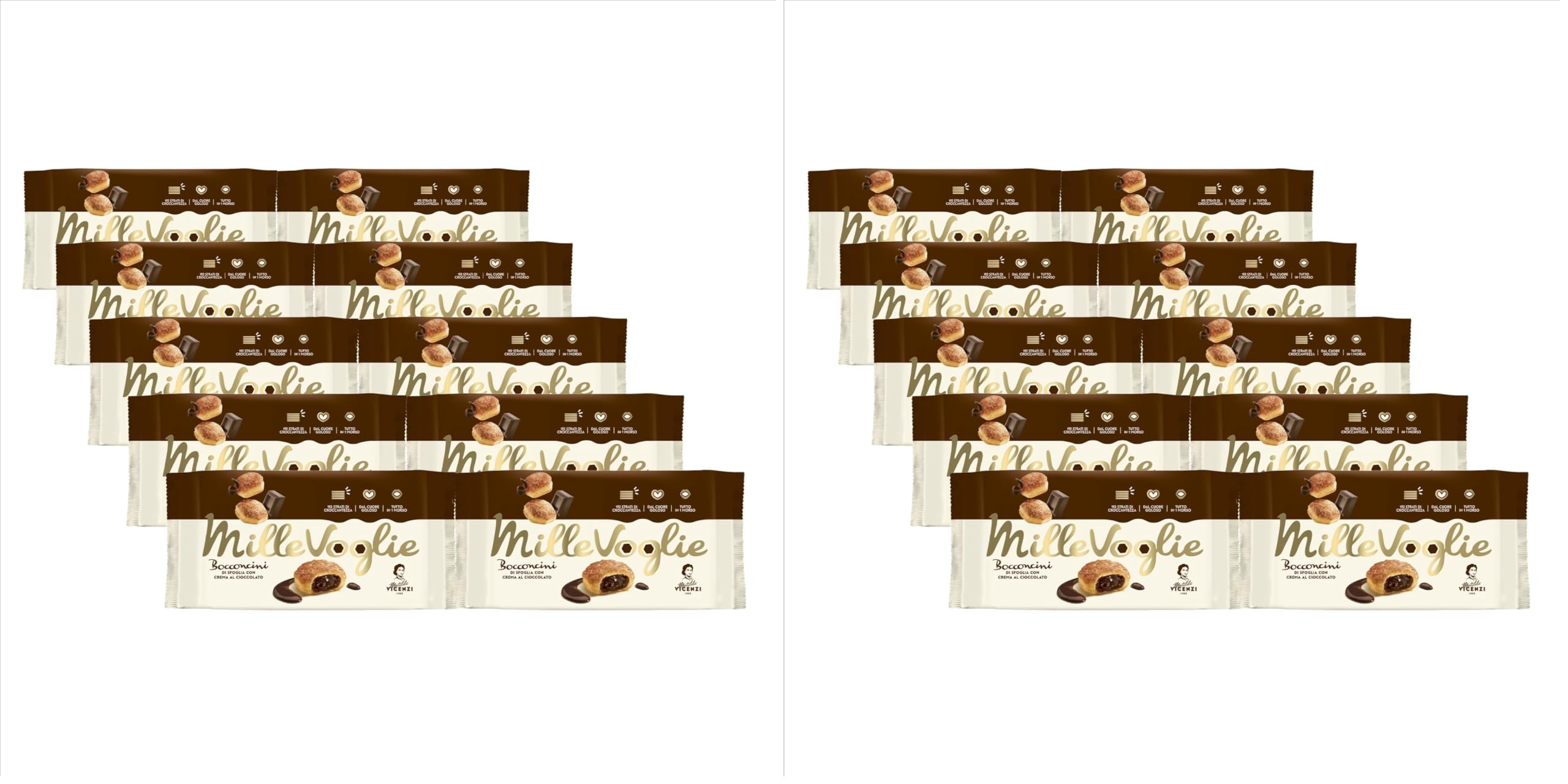 matilde-vicenzi-bocconcini-sfoglia-con-crema-al-cioccolato-10x100g-1000g image 4