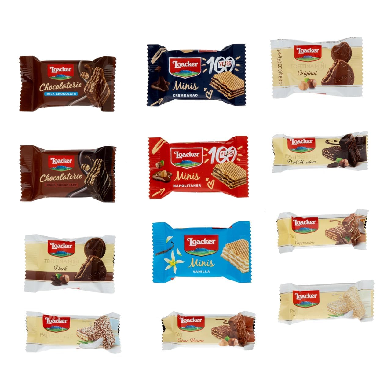 loacker-best-of-moments-100-years-party-box-con-vassoio-44-monoporzioni-400g image 2