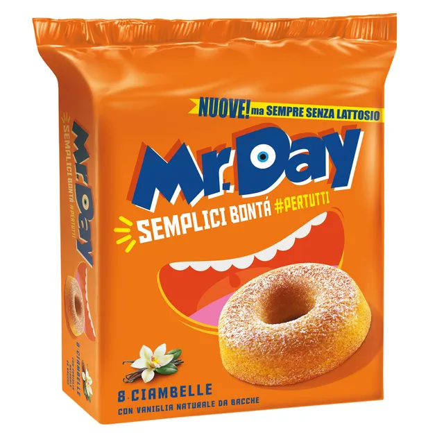 mr-day-ciambelle-alla-vaniglia-naturale-8-merendine-320g image 1