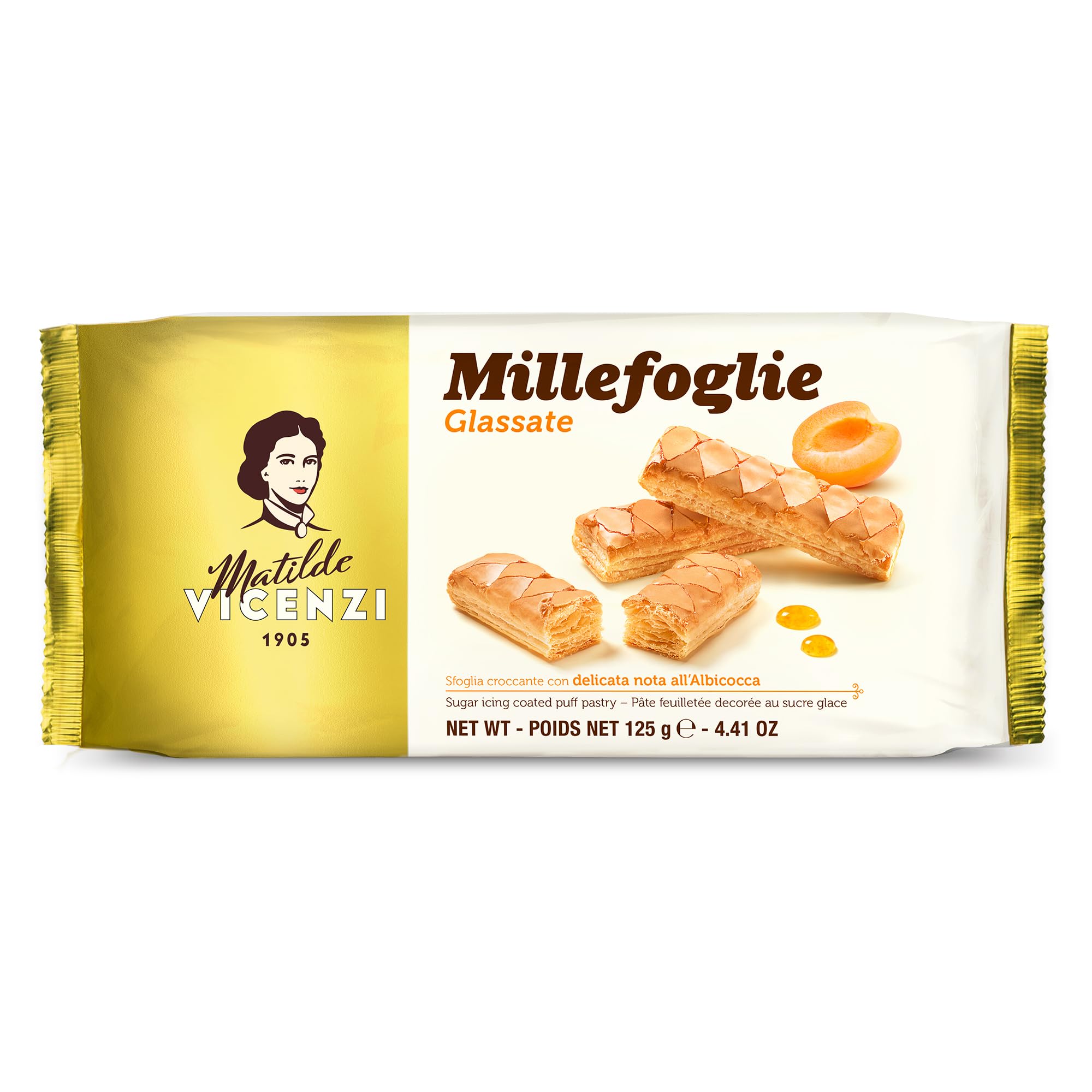 matilde-vicenzi-millefoglie-glassate-albicocca-125-g image 1