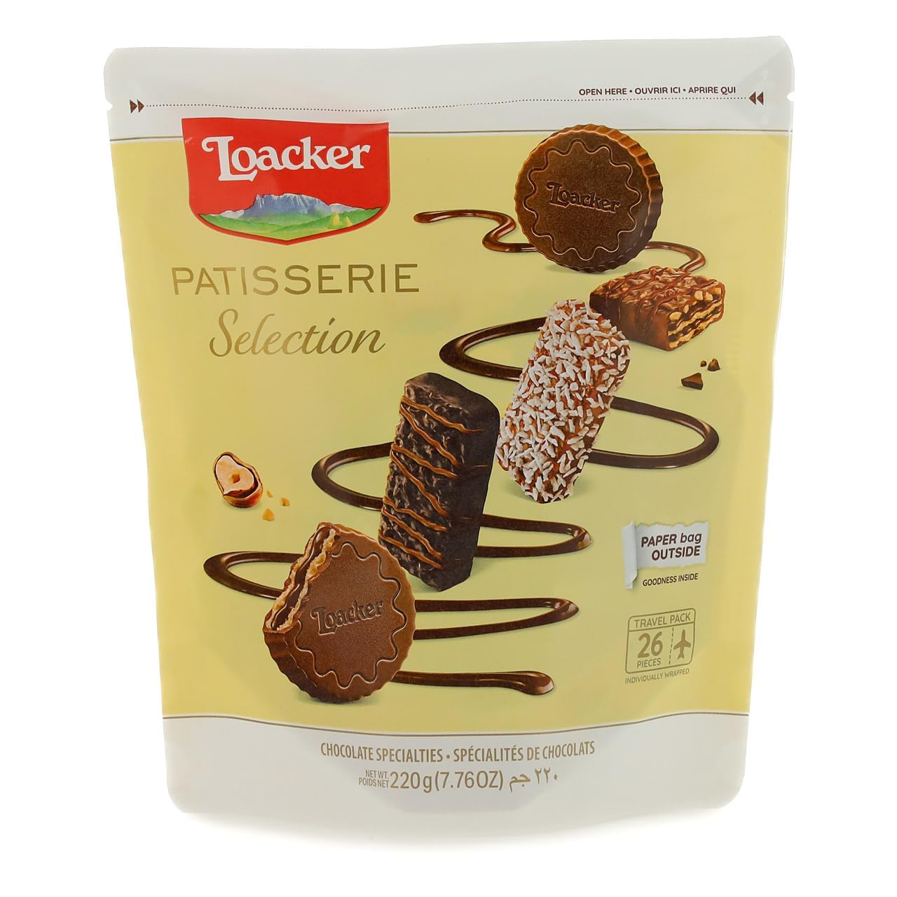 loacker-patisserie-selection-travel-pack-26pz-220g image 1