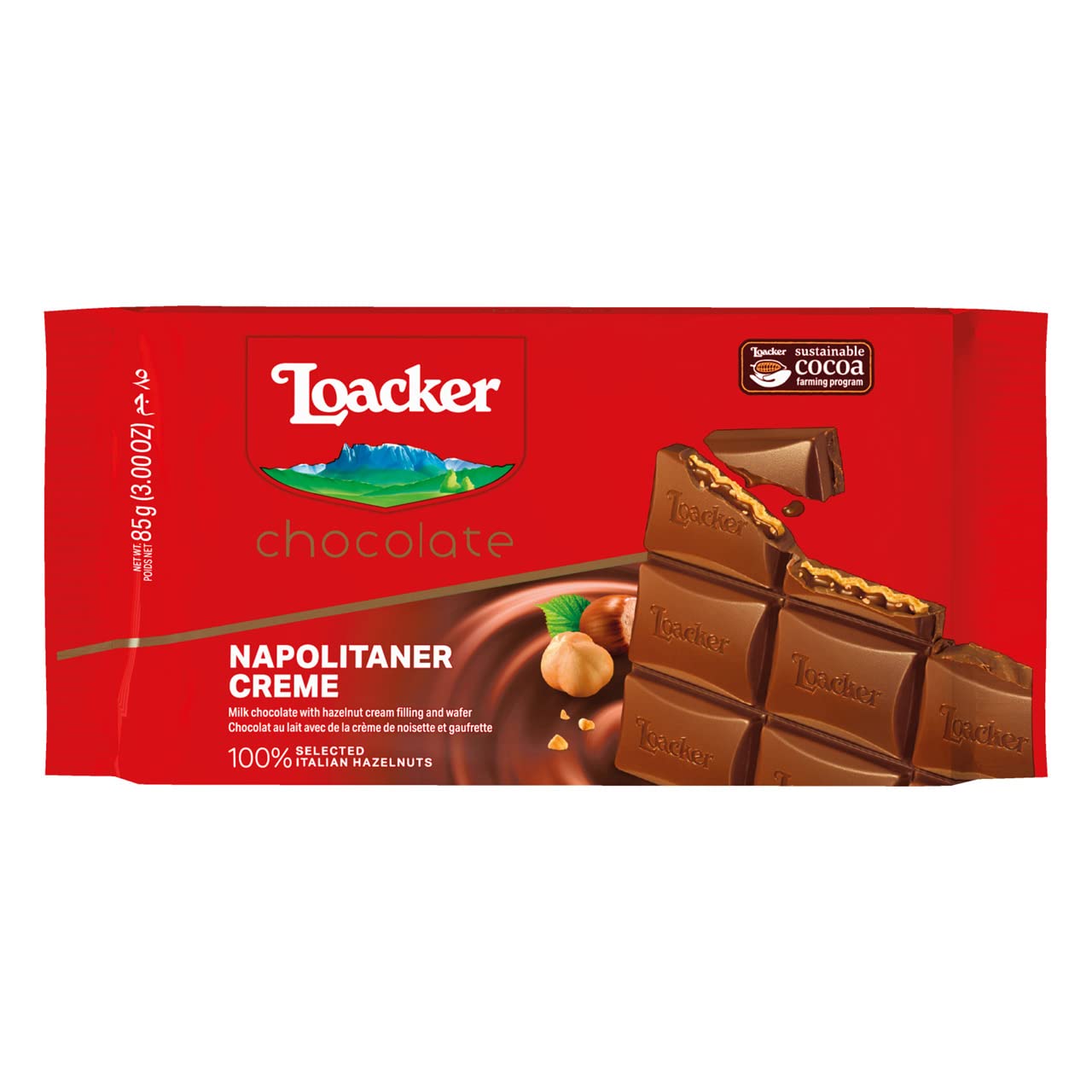loacker-cioccolato-napolitaner-tavolette-latte-con-wafer-12-x-55-g image 1